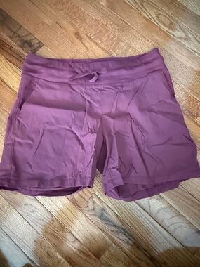 Tuff Athletics Mauve Pull-On Athletic Shorts